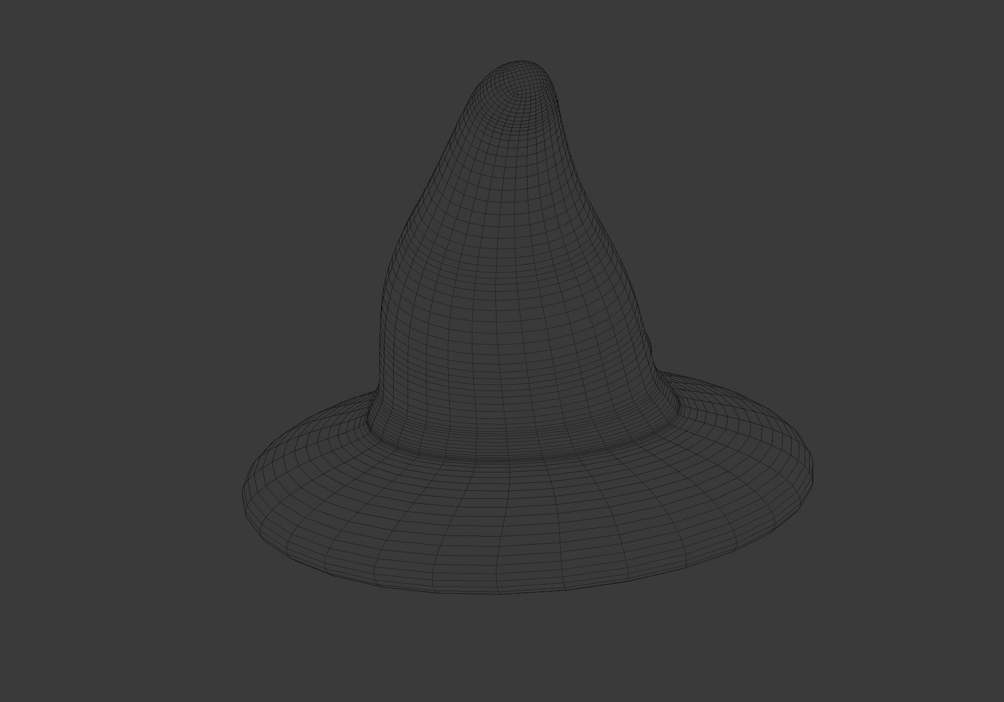 witch hat 3D model_17