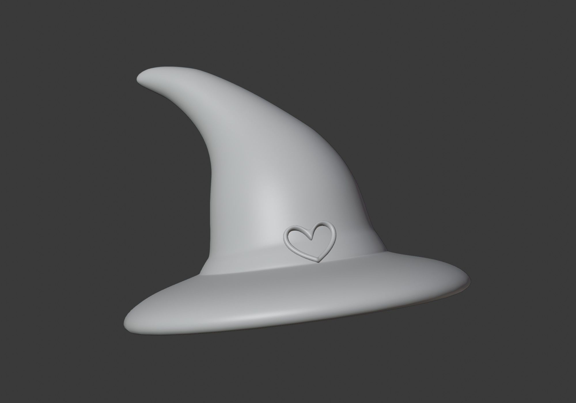 witch hat 3D model_10
