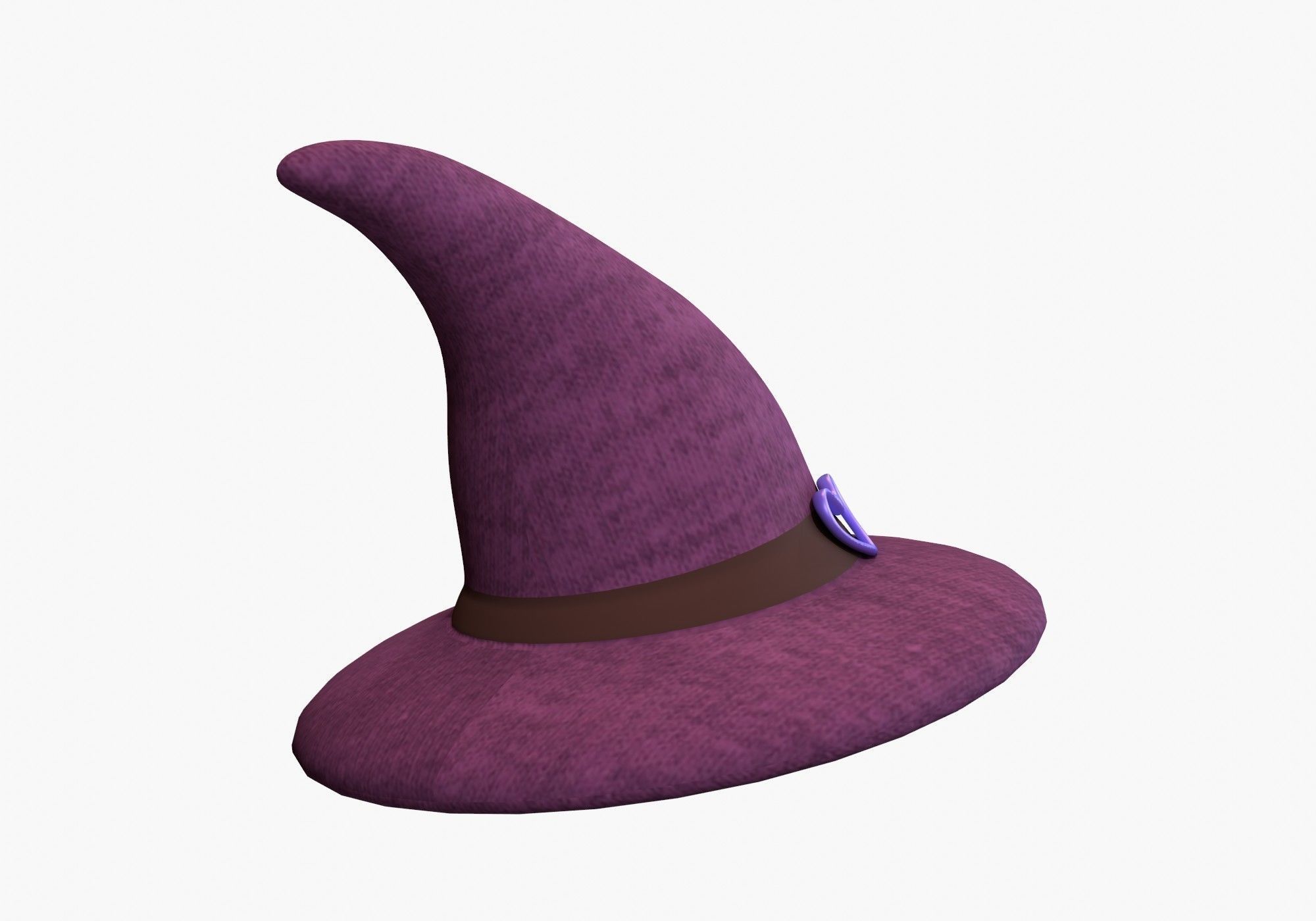 witch hat 3D model_1