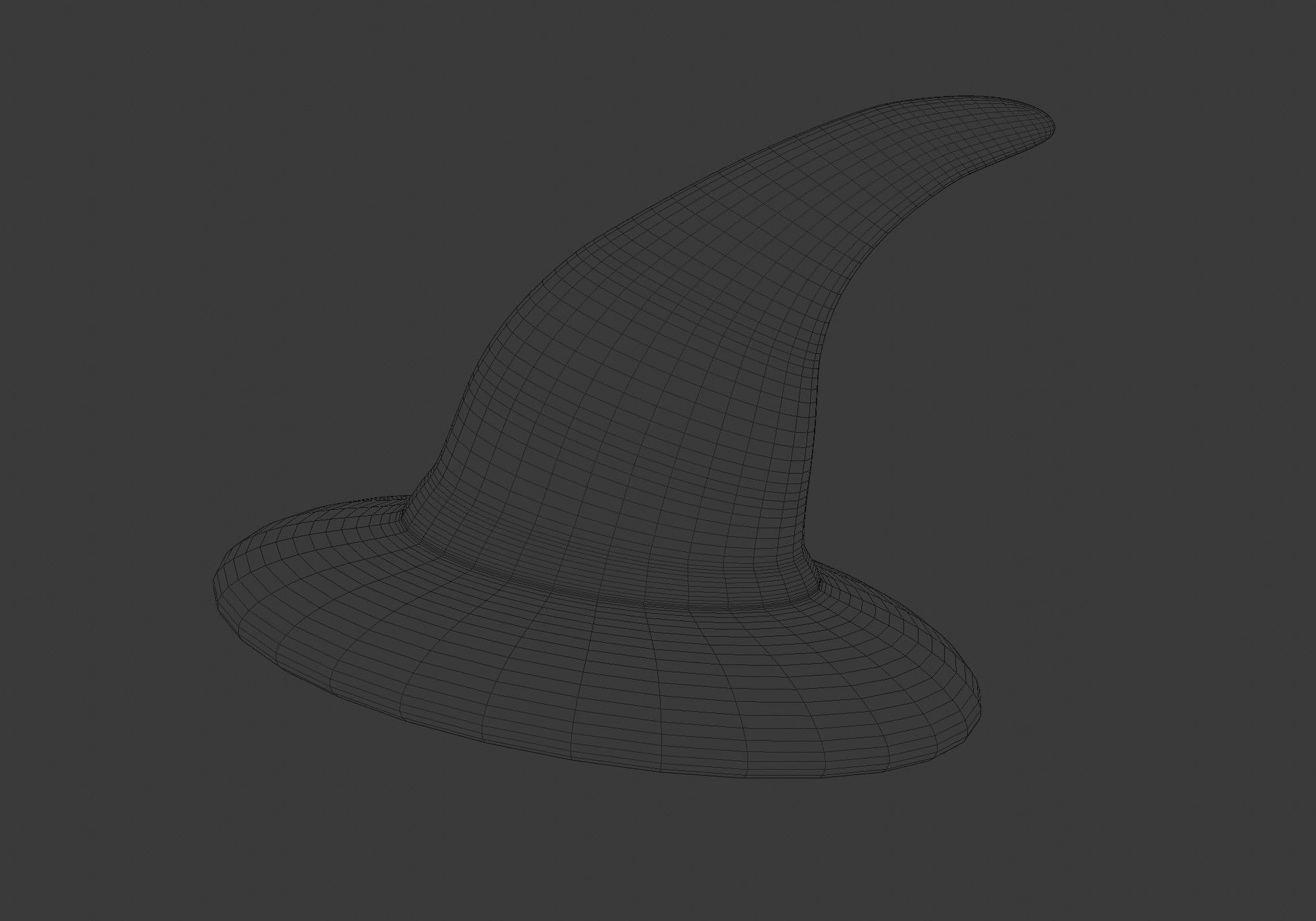 witch hat 3D model_18