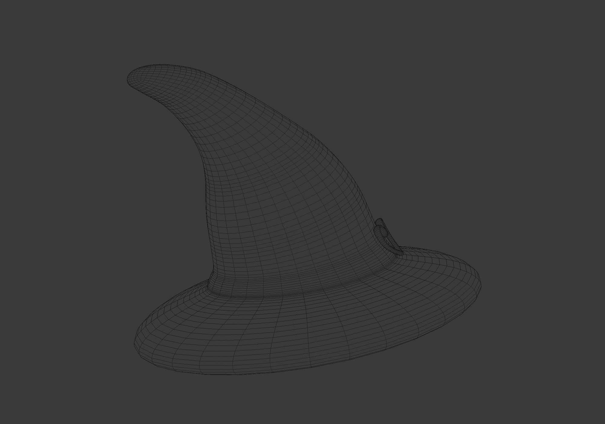 witch hat 3D model_16