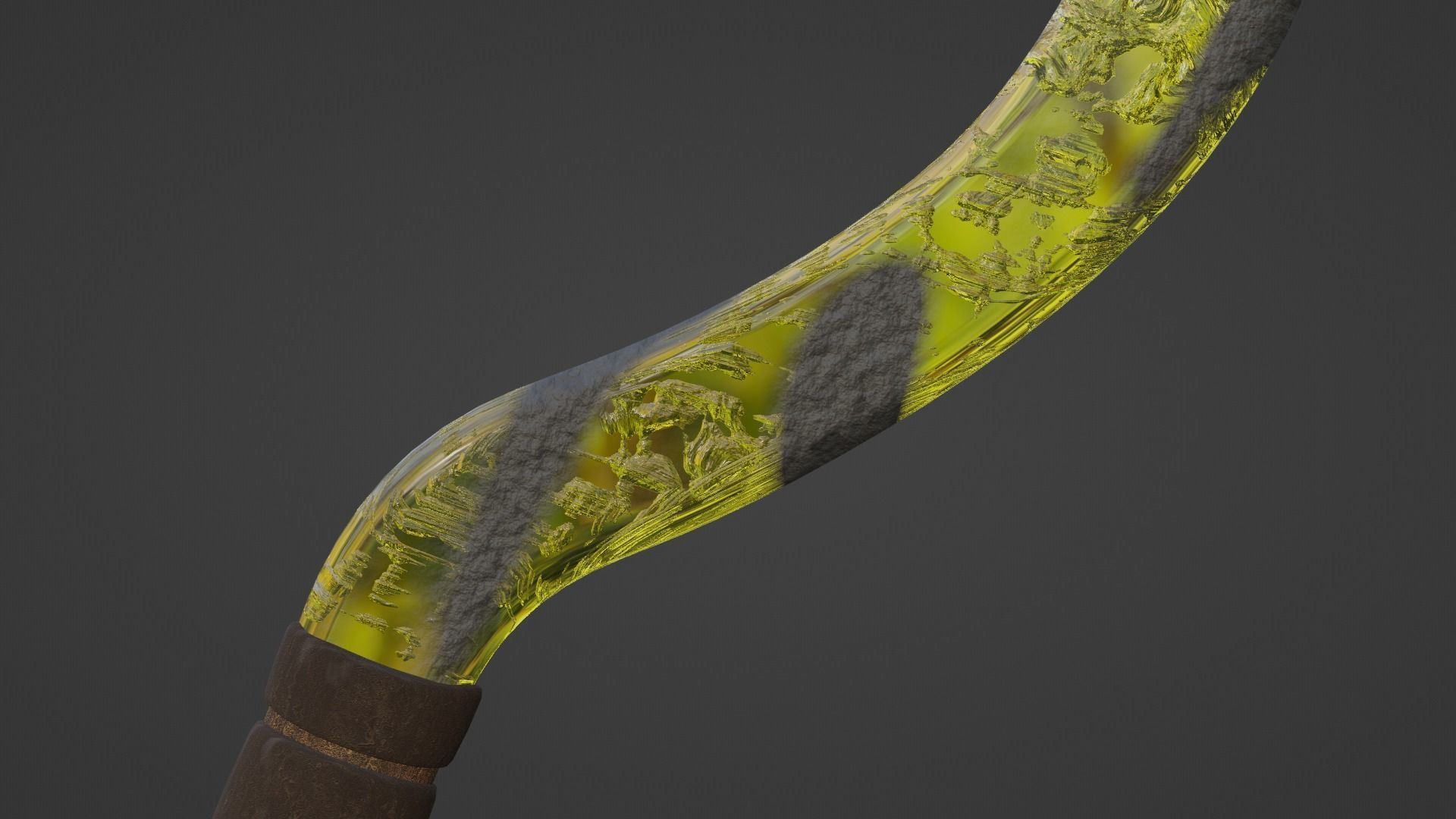 Cronus Sickle - Yellow 3D model_10