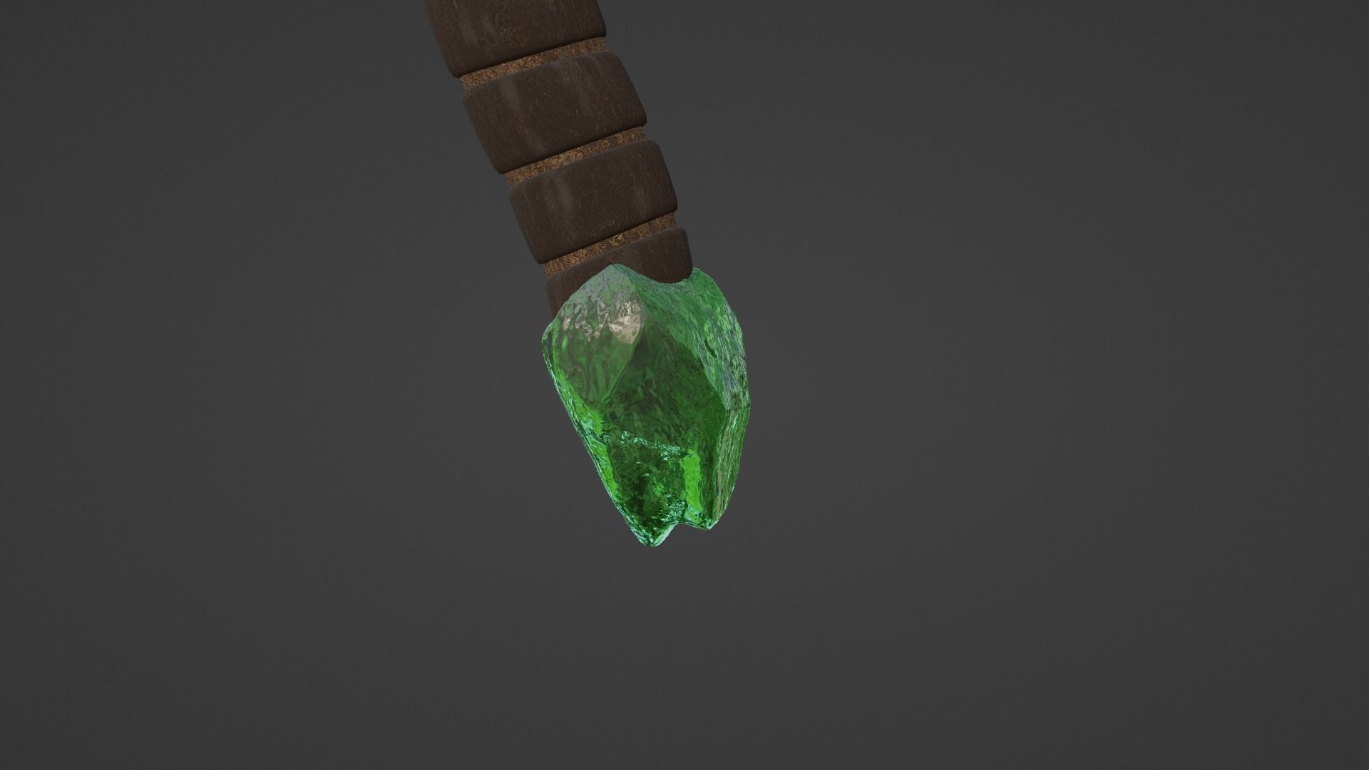 Cronus SIckle - Green 3D model_16
