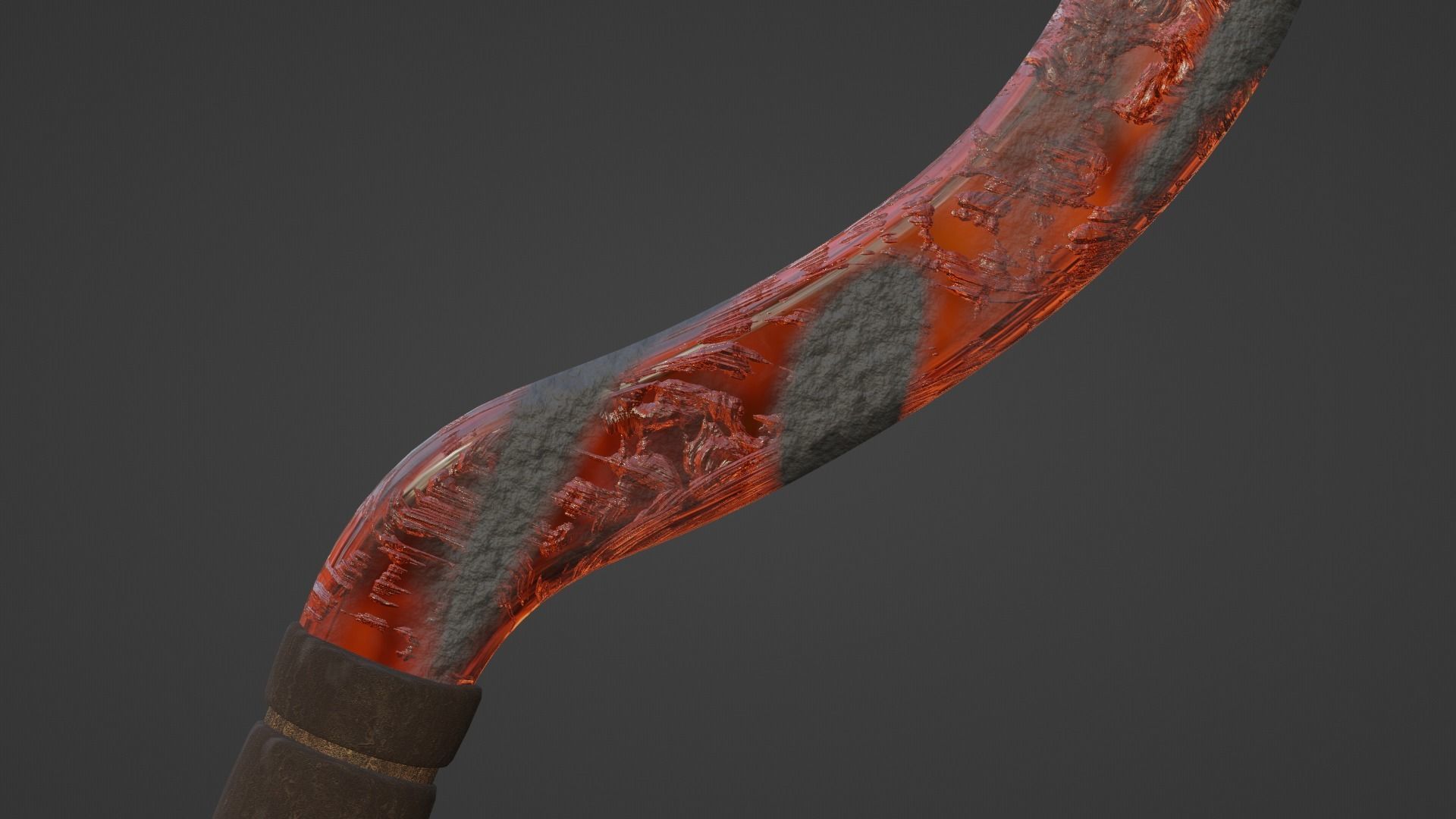 Cronus Sickle - Orange 3D model_10