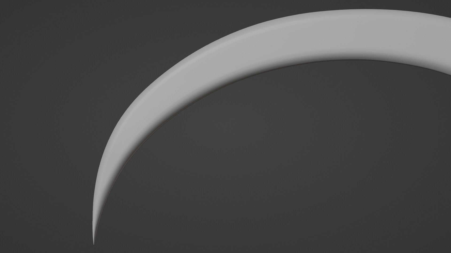 Cronus Sickle - Orange 3D model_5