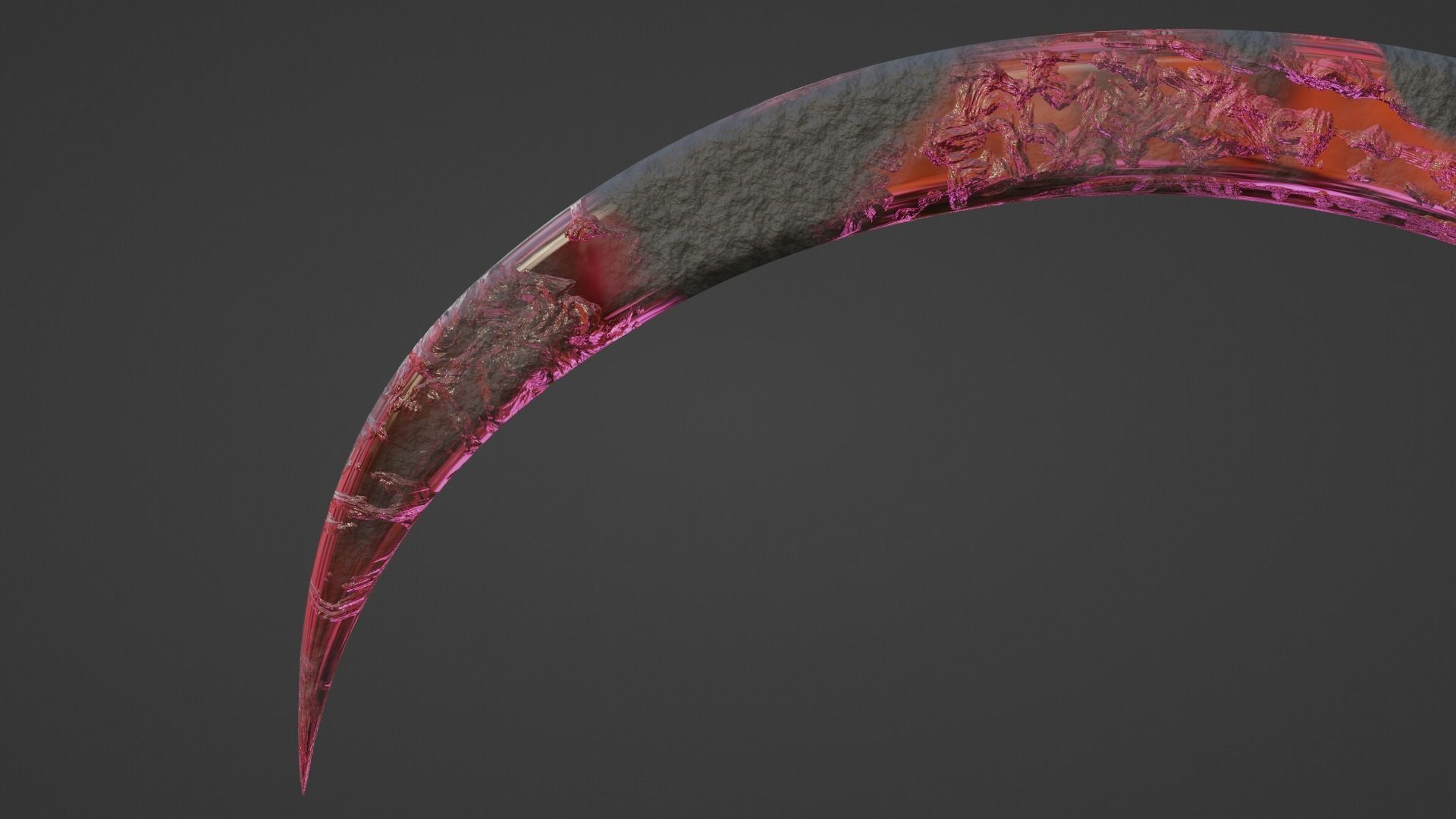 Cronus Sickle - Pink 3D model_4