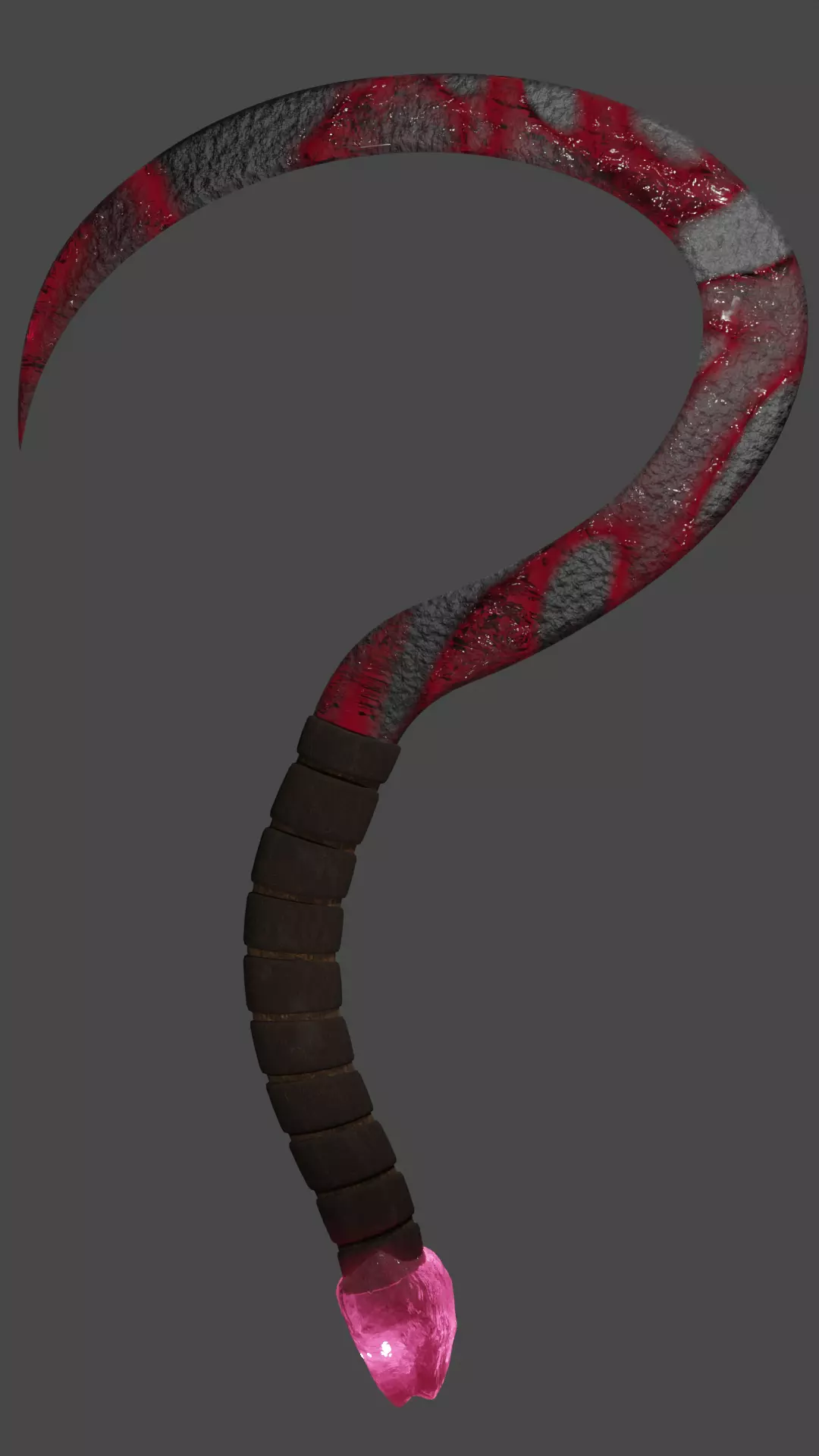 Cronus Sickle - Pink 3D model_0