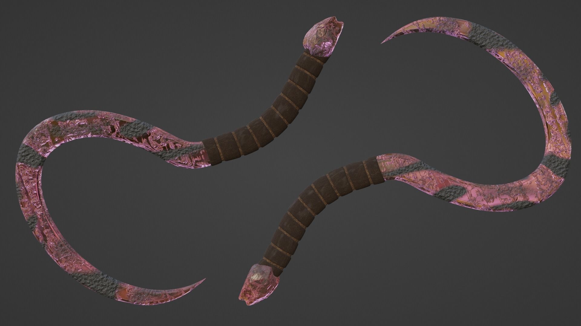 Cronus Sickle - Pink 3D model_1