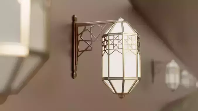 Islamic Pattern Wall Lamp 