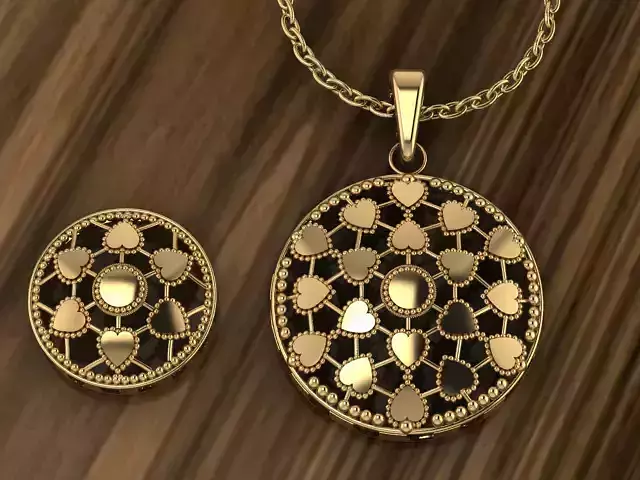 Plain locket Set