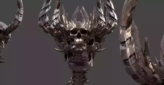 Dragon Crown Horned 3 designs 
