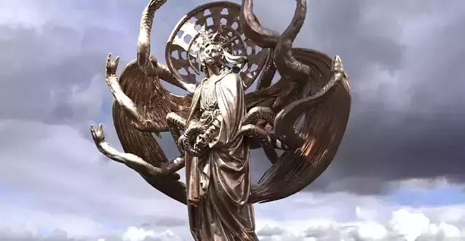 Angel of Garden of Eden 2  3D model