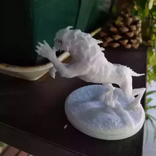 Caragor from Middle Earth Videogame 3D print model