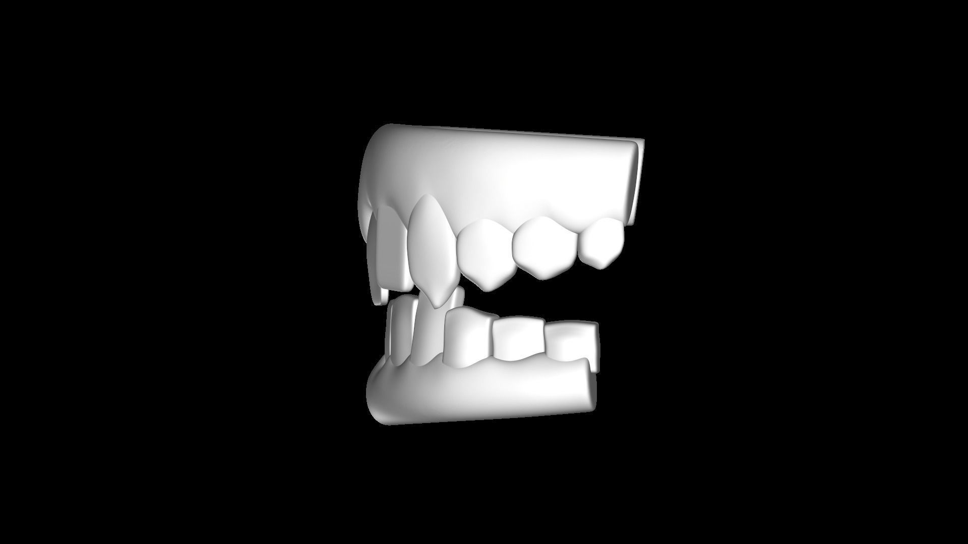 Teeth Dentures 3D file 3D print model_6