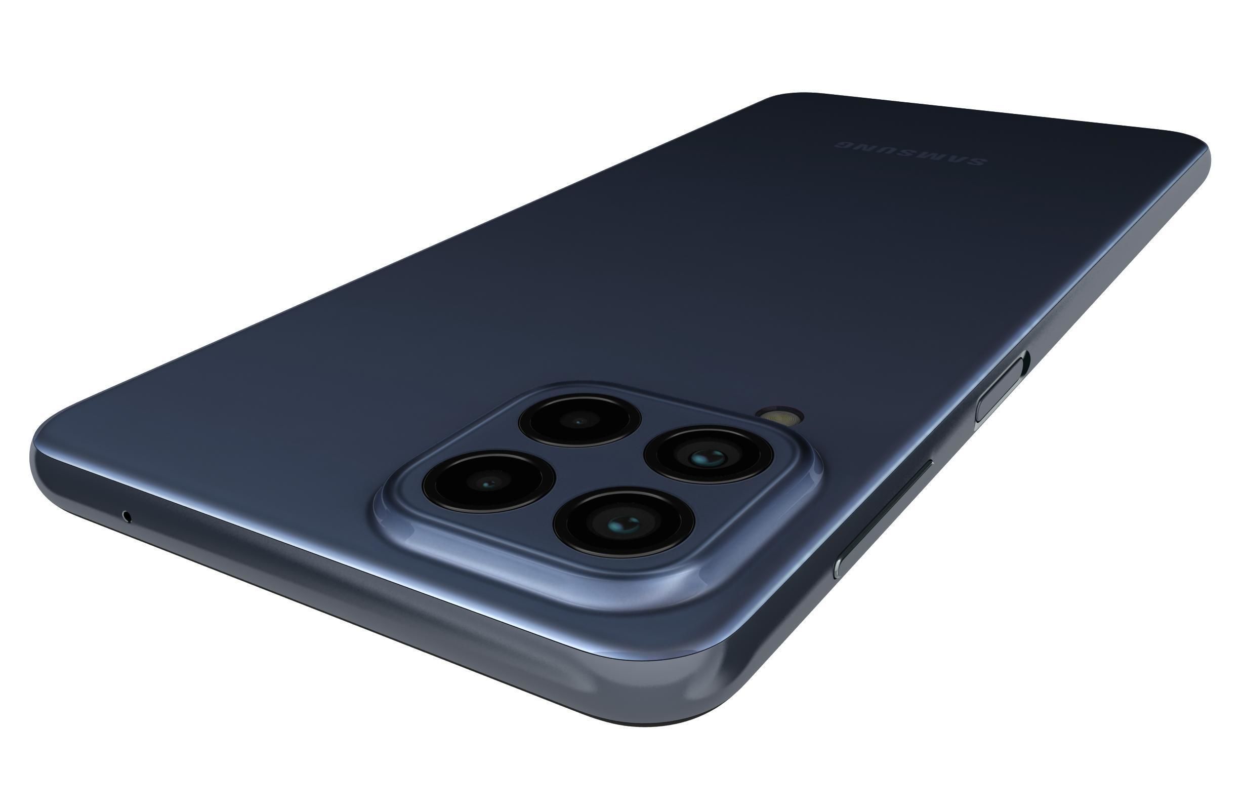 Samsung Galaxy M53 Blue 3D model_15