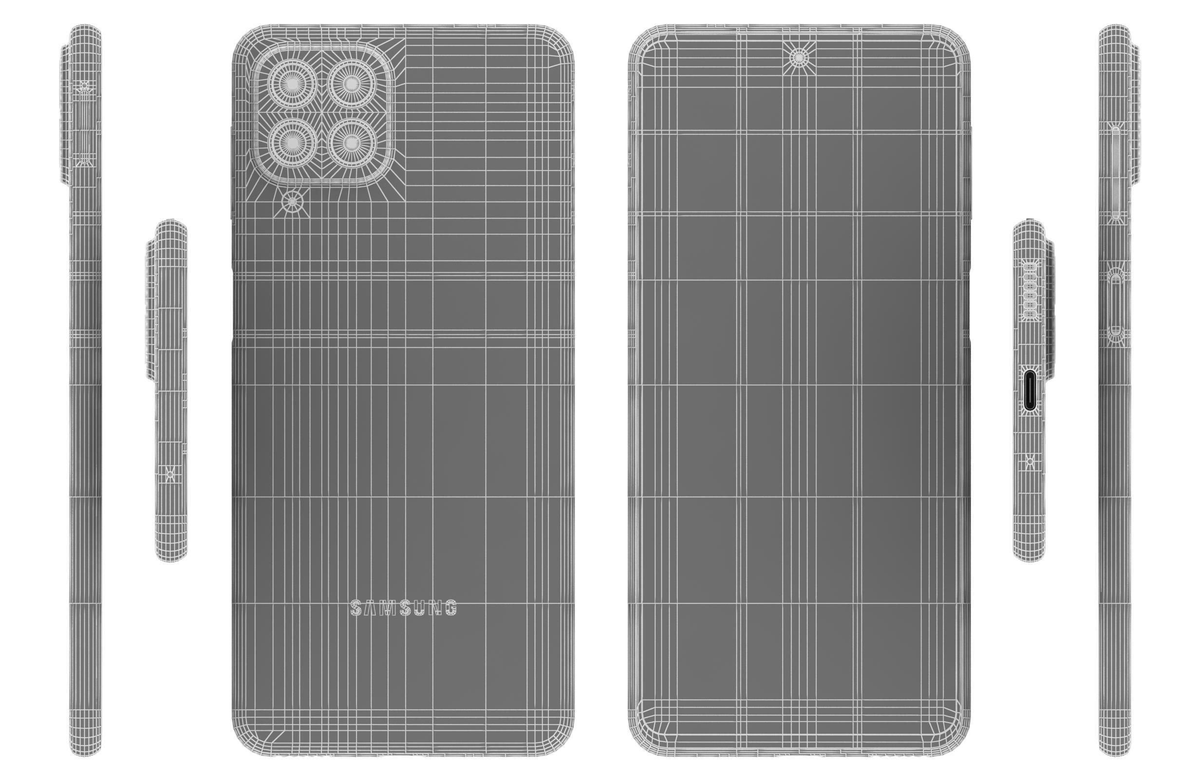 Samsung Galaxy M53 Brown 3D model_17