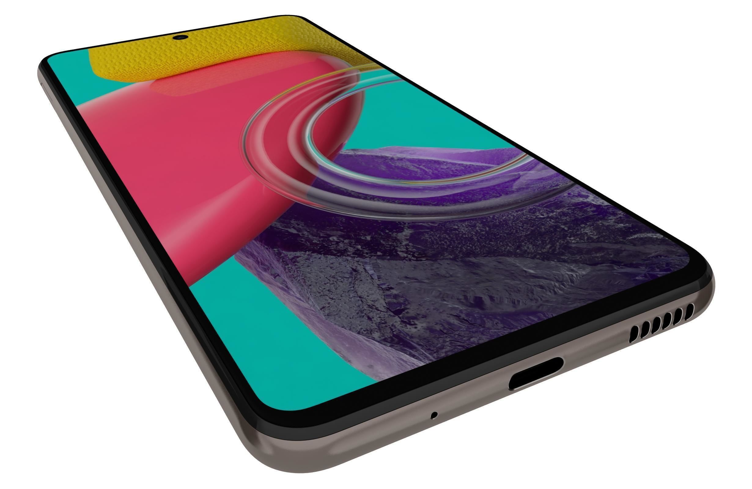 Samsung Galaxy M53 Brown 3D model_12