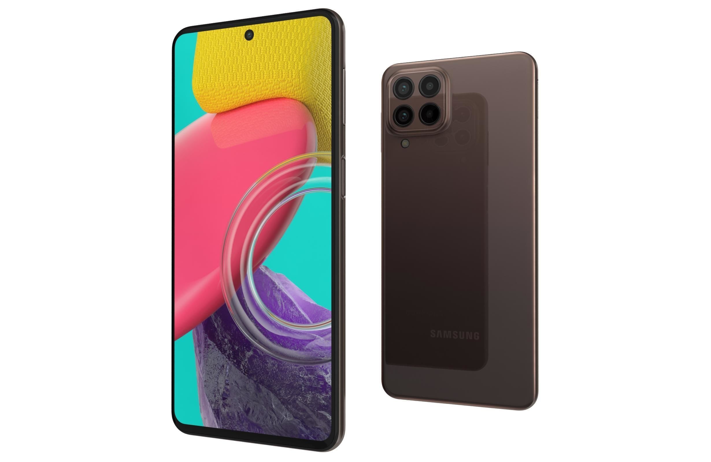 Samsung Galaxy M53 Brown 3D model_6