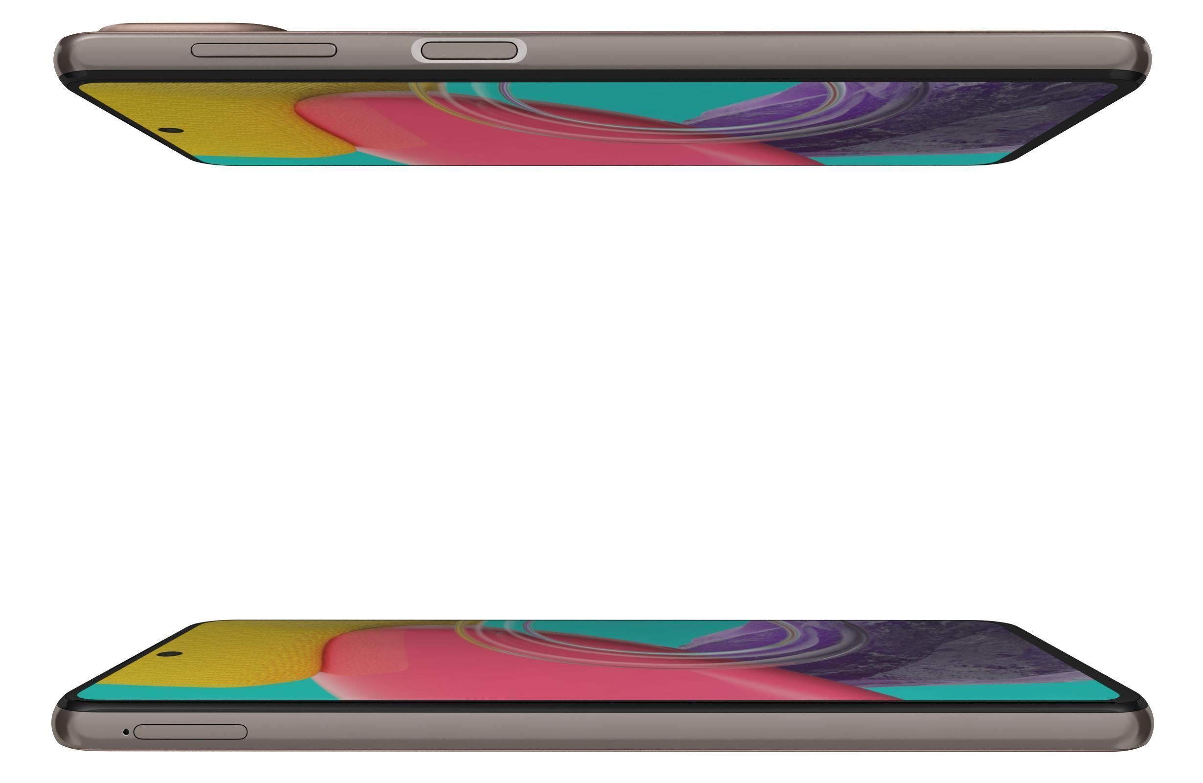 Samsung Galaxy M53 Brown 3D model_9