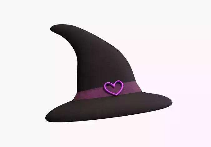 black witch hat