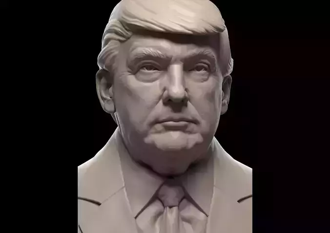 Donald Trump Bust 3D print 3D print model