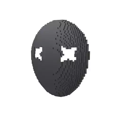 Voxel Cross Mask v1 002
