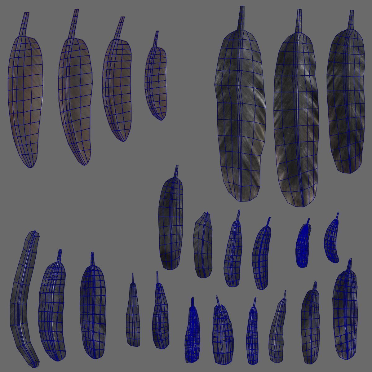 Black Cock Animated VFX Grace 3D model_49