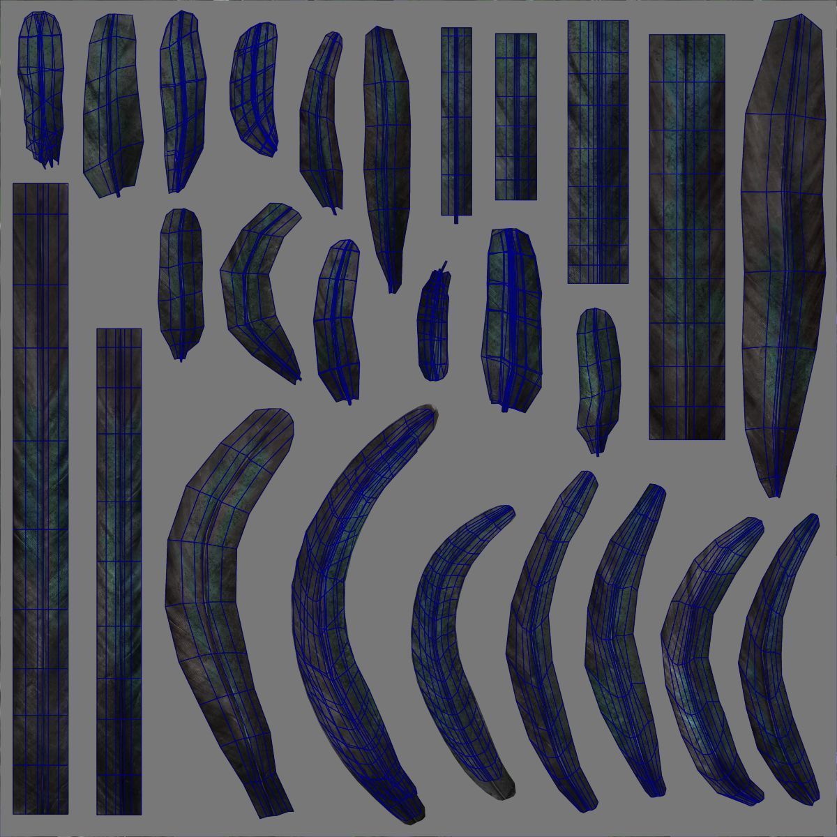 Black Cock Animated VFX Grace 3D model_46