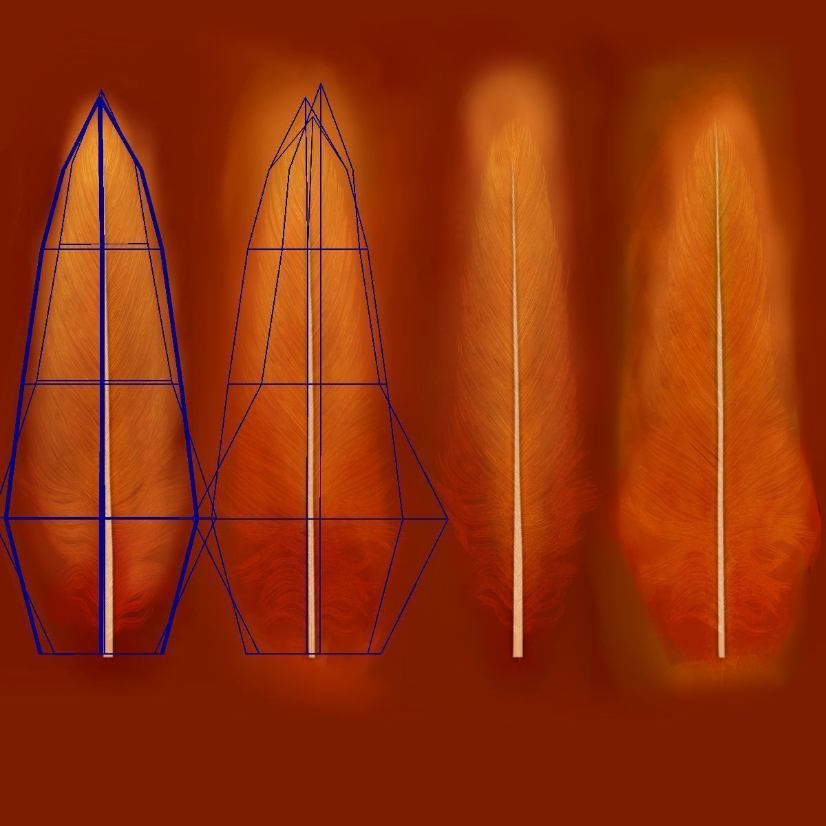 Black Cock Animated VFX Grace 3D model_53