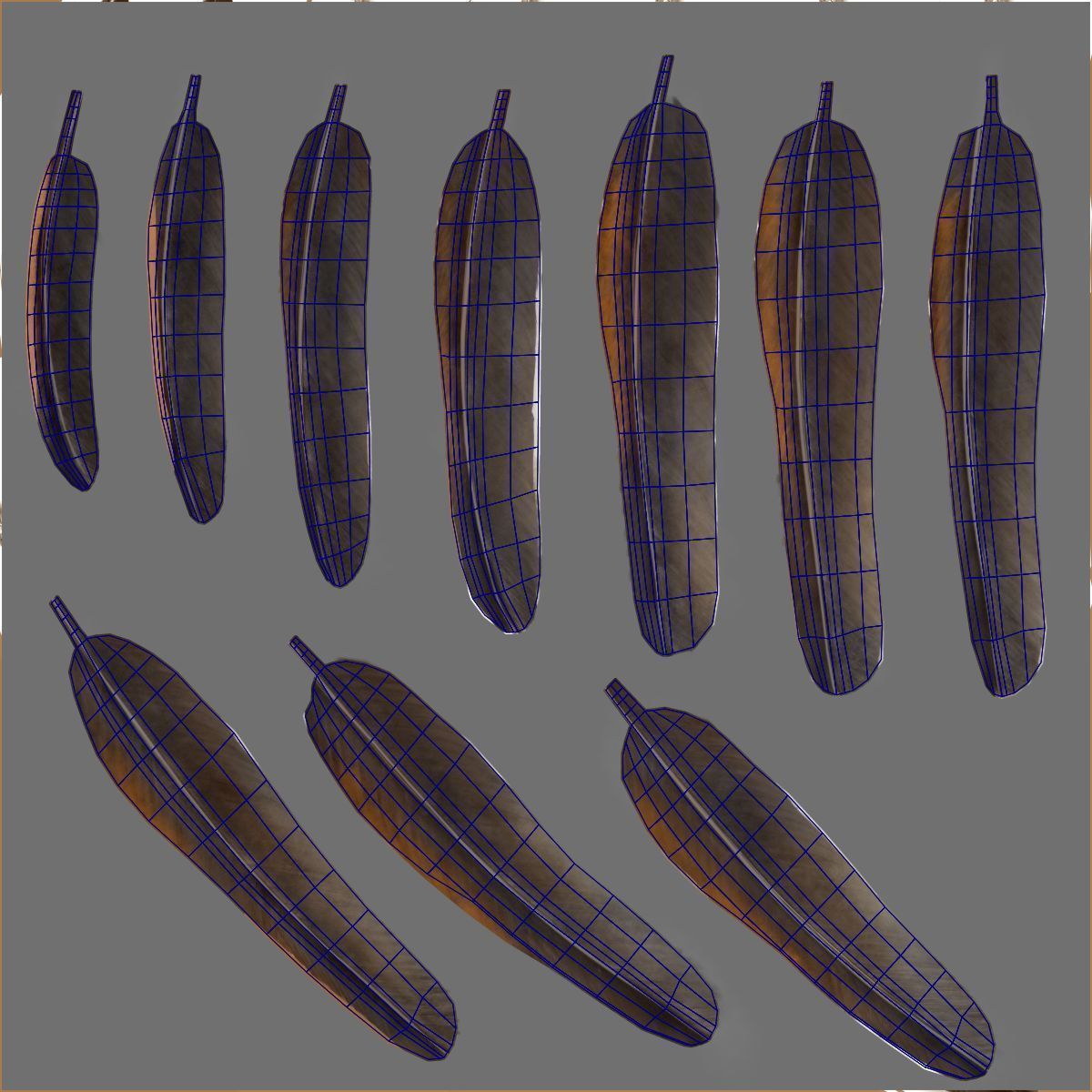 Black Cock Animated VFX Grace 3D model_44