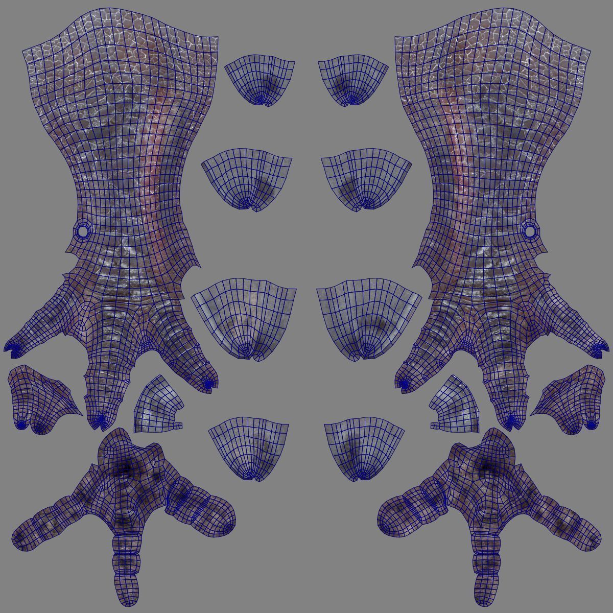 Black Cock Animated VFX Grace 3D model_42