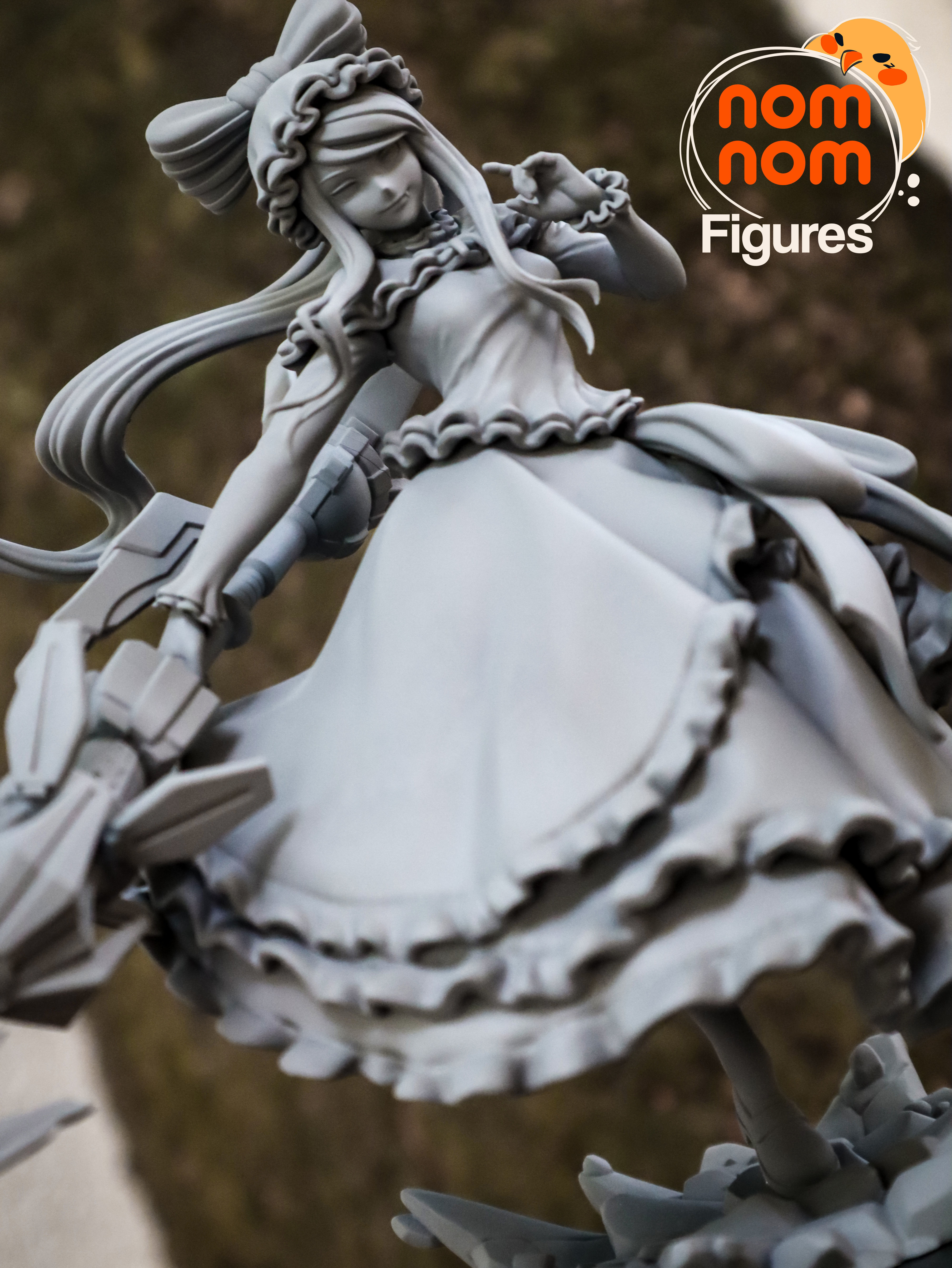 Shalltear Bloodfallen - Overlord 3D print model_6