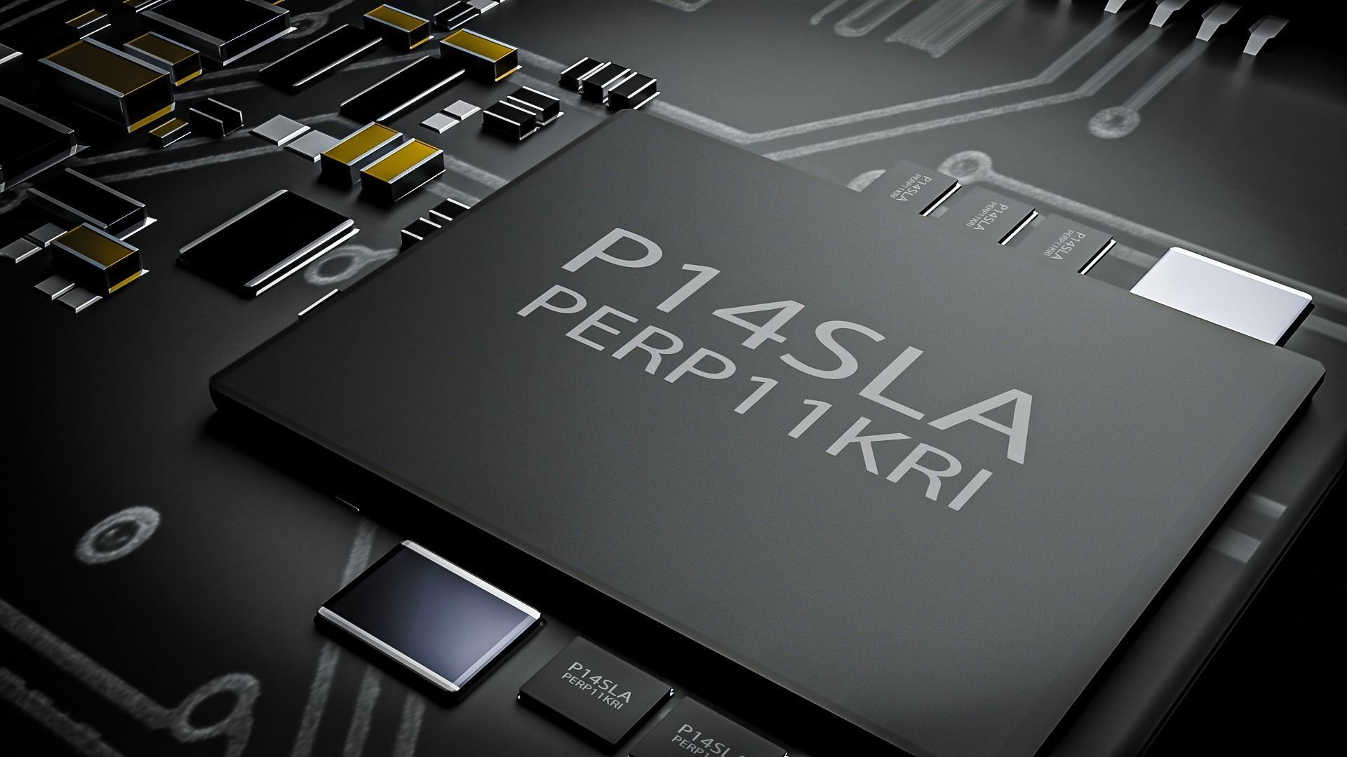 SSD 3D model Low-poly 3D model_6