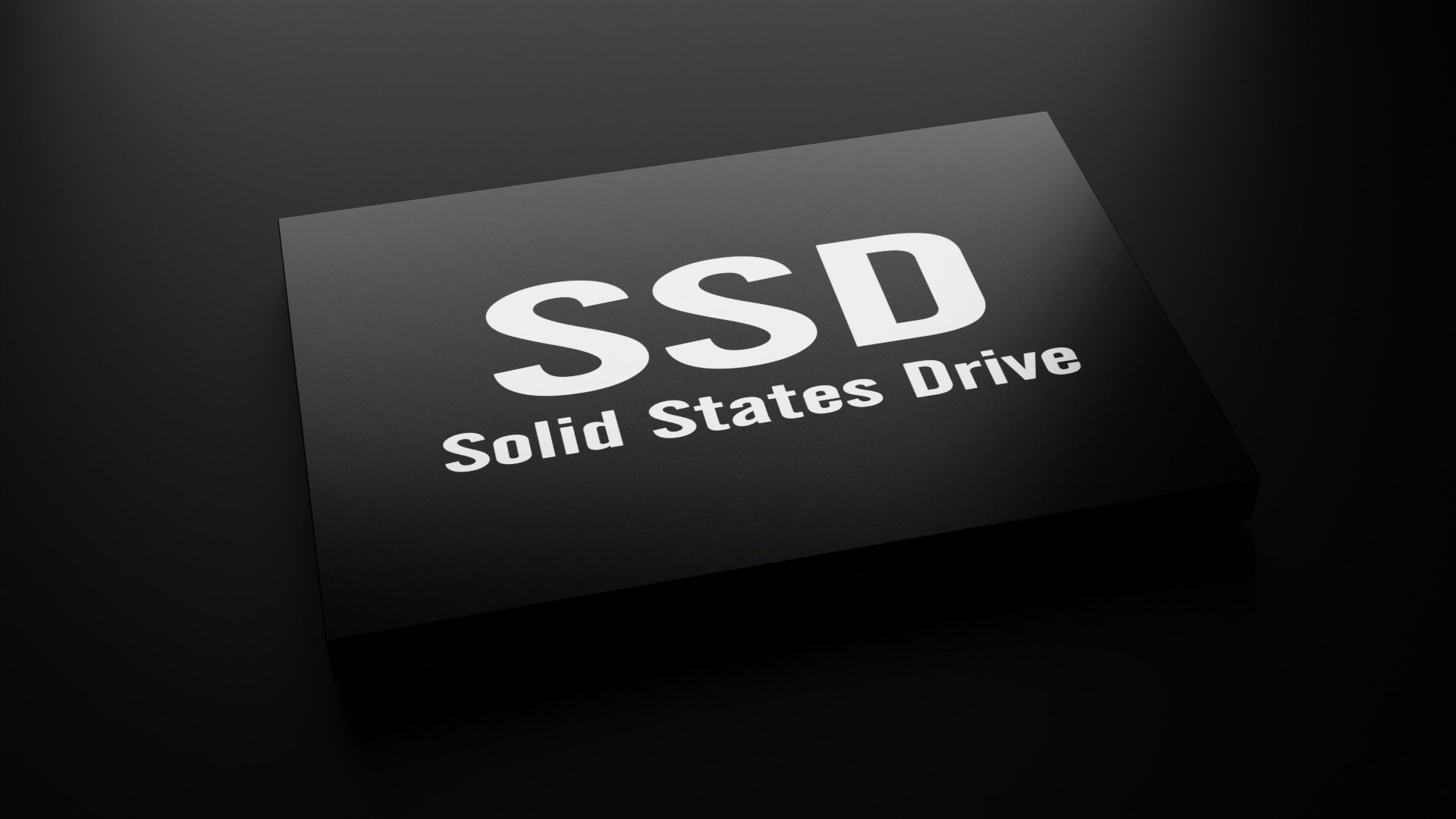 SSD 3D model Low-poly 3D model_3