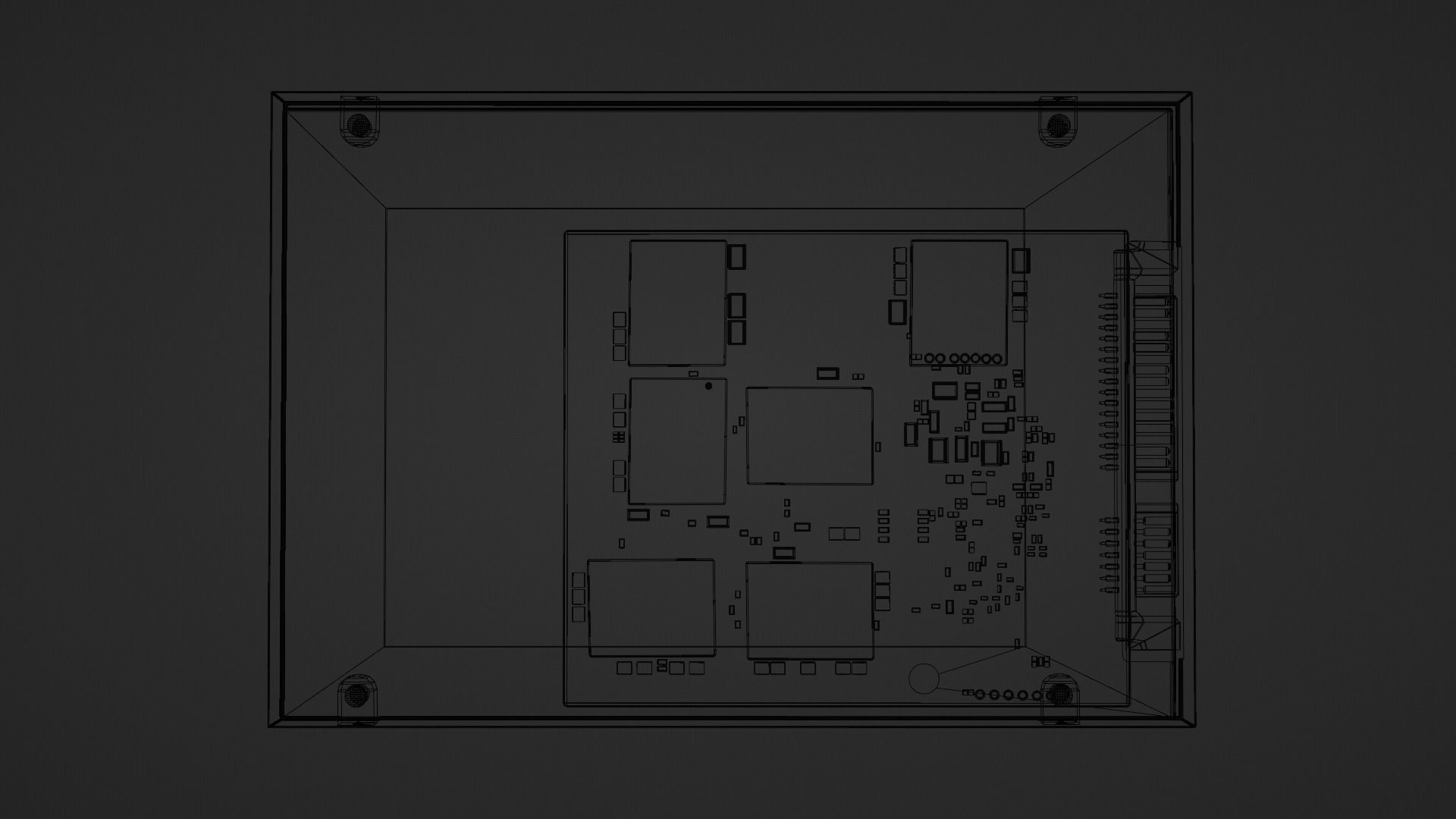 SSD 3D model Low-poly 3D model_12