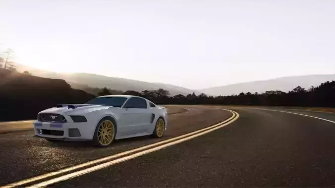 Car 3D model free Free 3D model