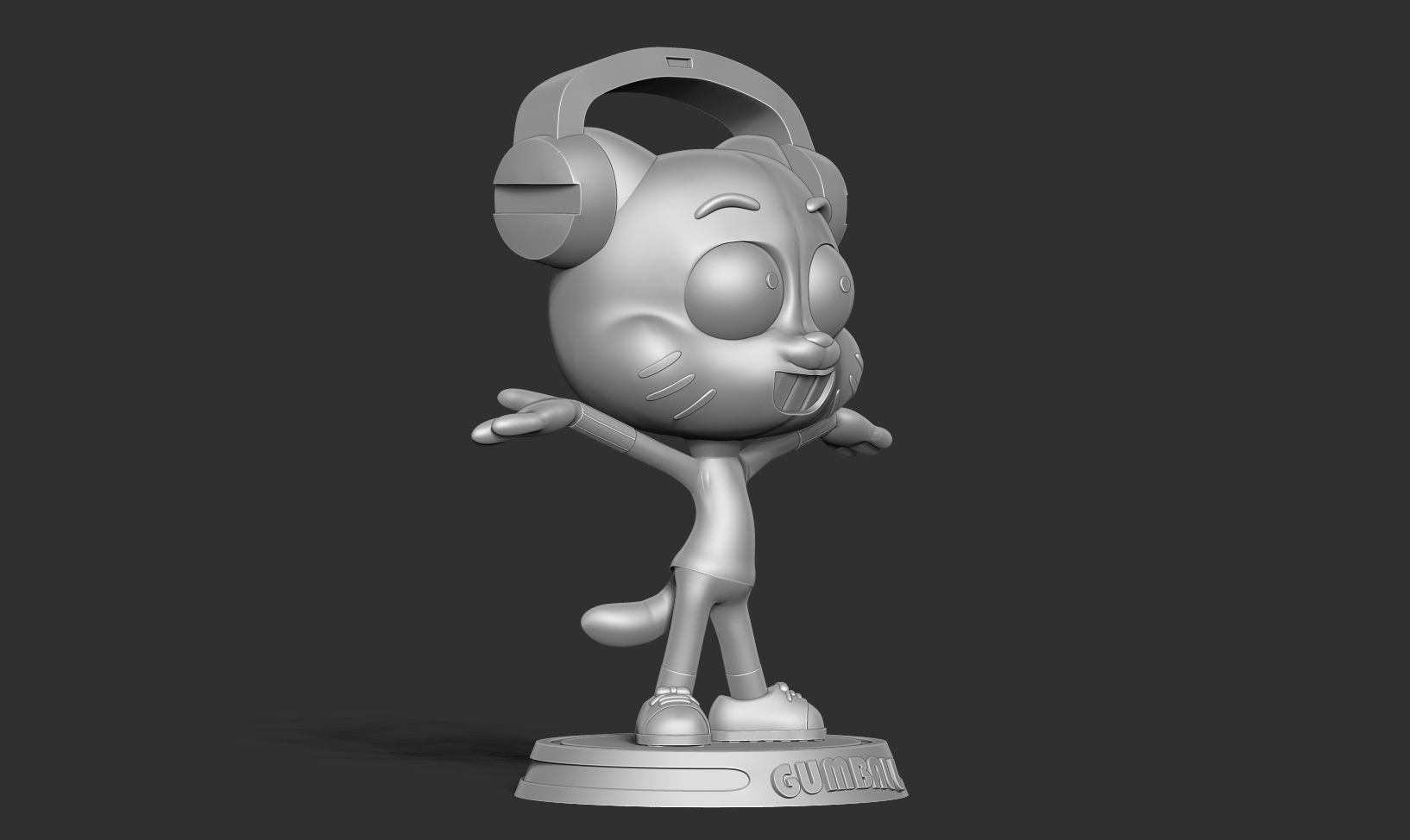 Gumball Watterson 3D print model_15