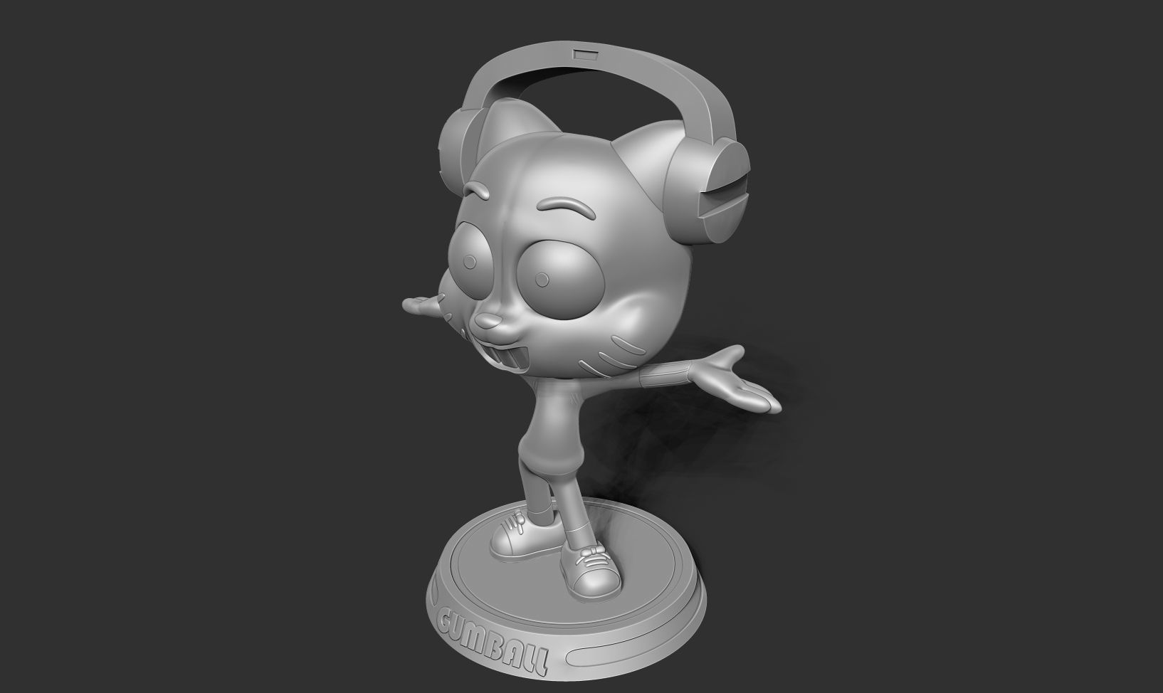 Gumball Watterson 3D print model_19