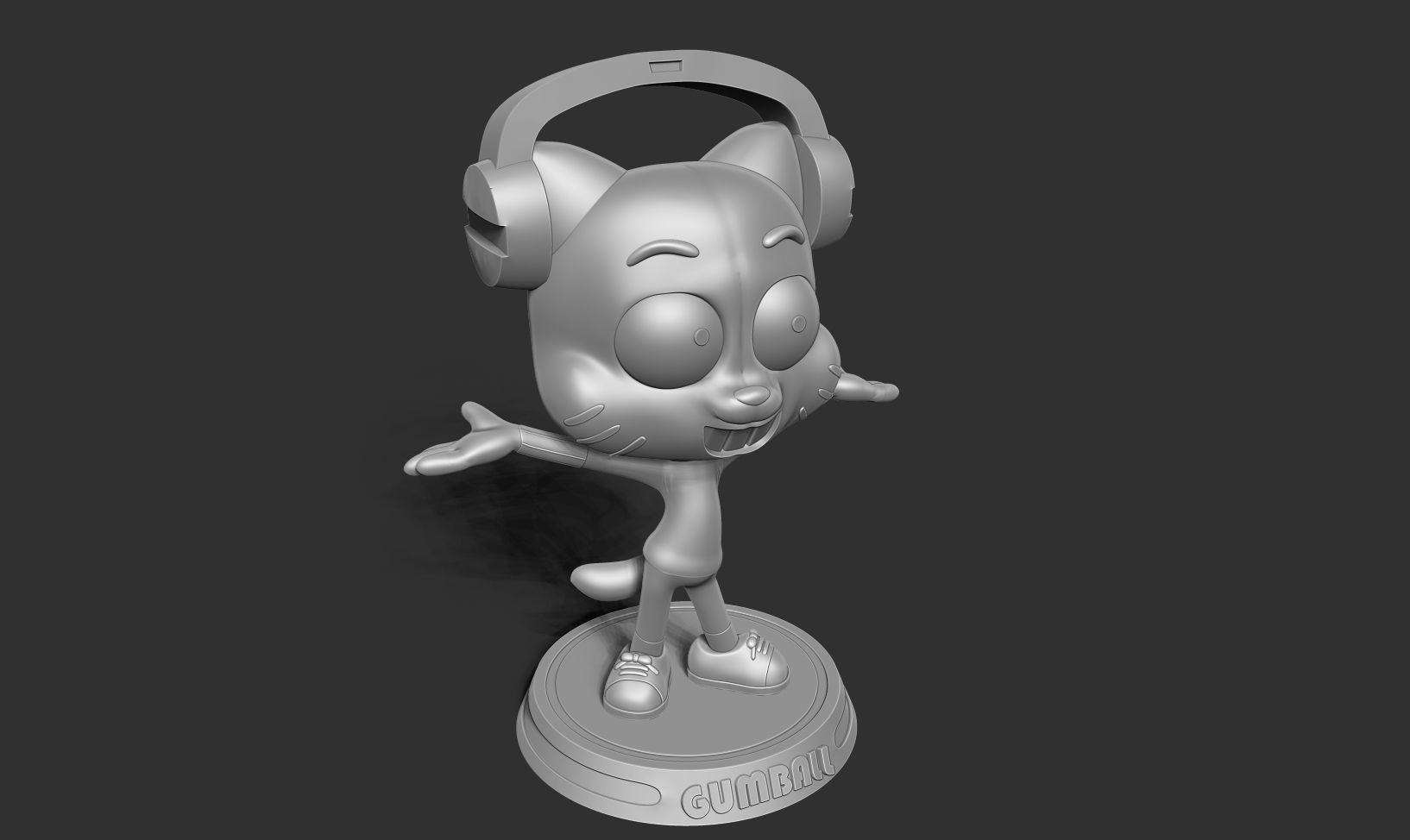 Gumball Watterson 3D print model_17