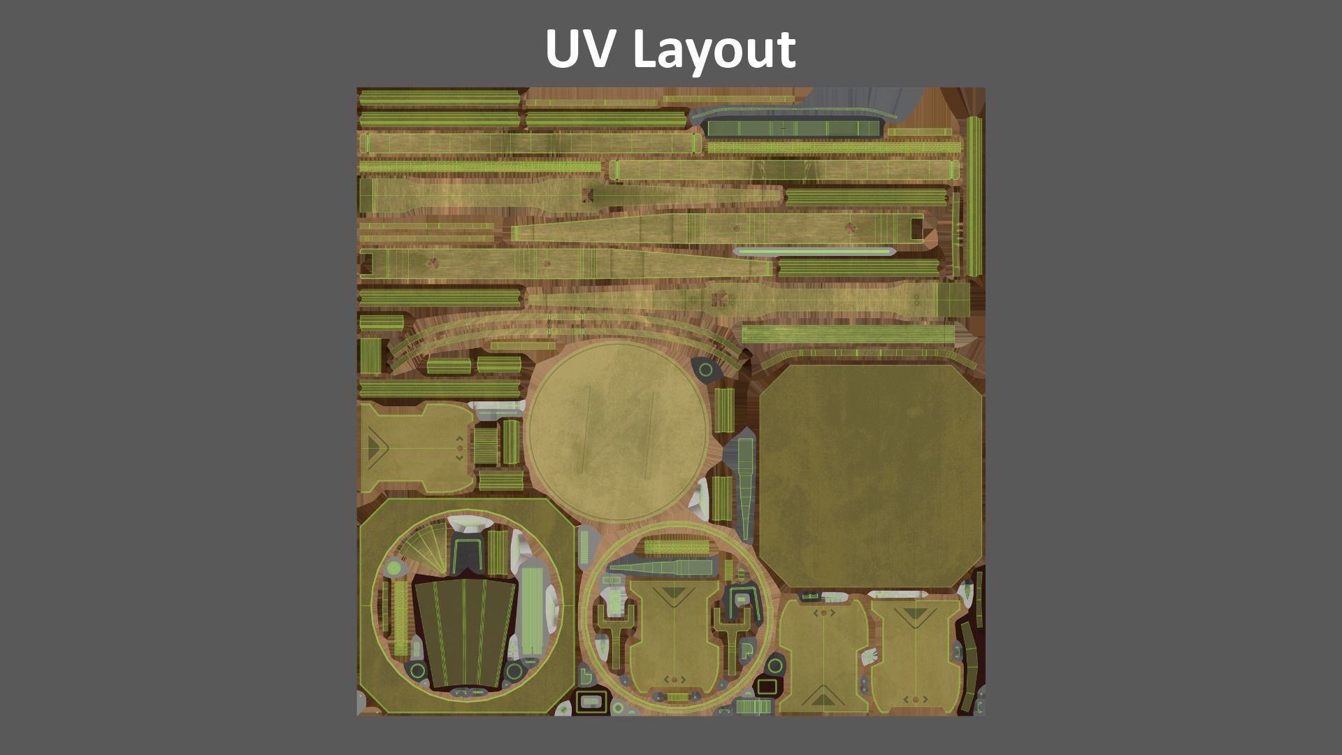 Mounted Crossbow Low-poly 3D model_17
