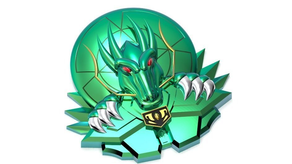 Shiryu high relief 3D model_1