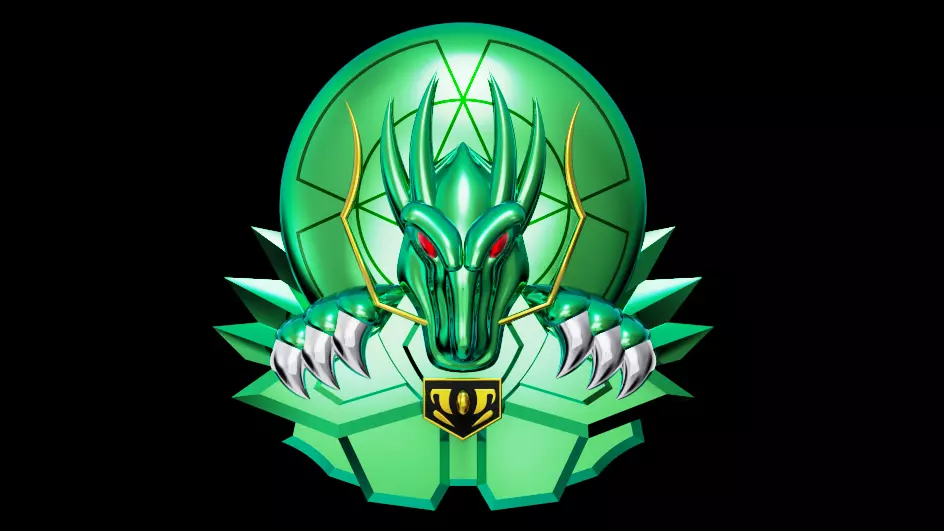 Shiryu high relief 3D model_0