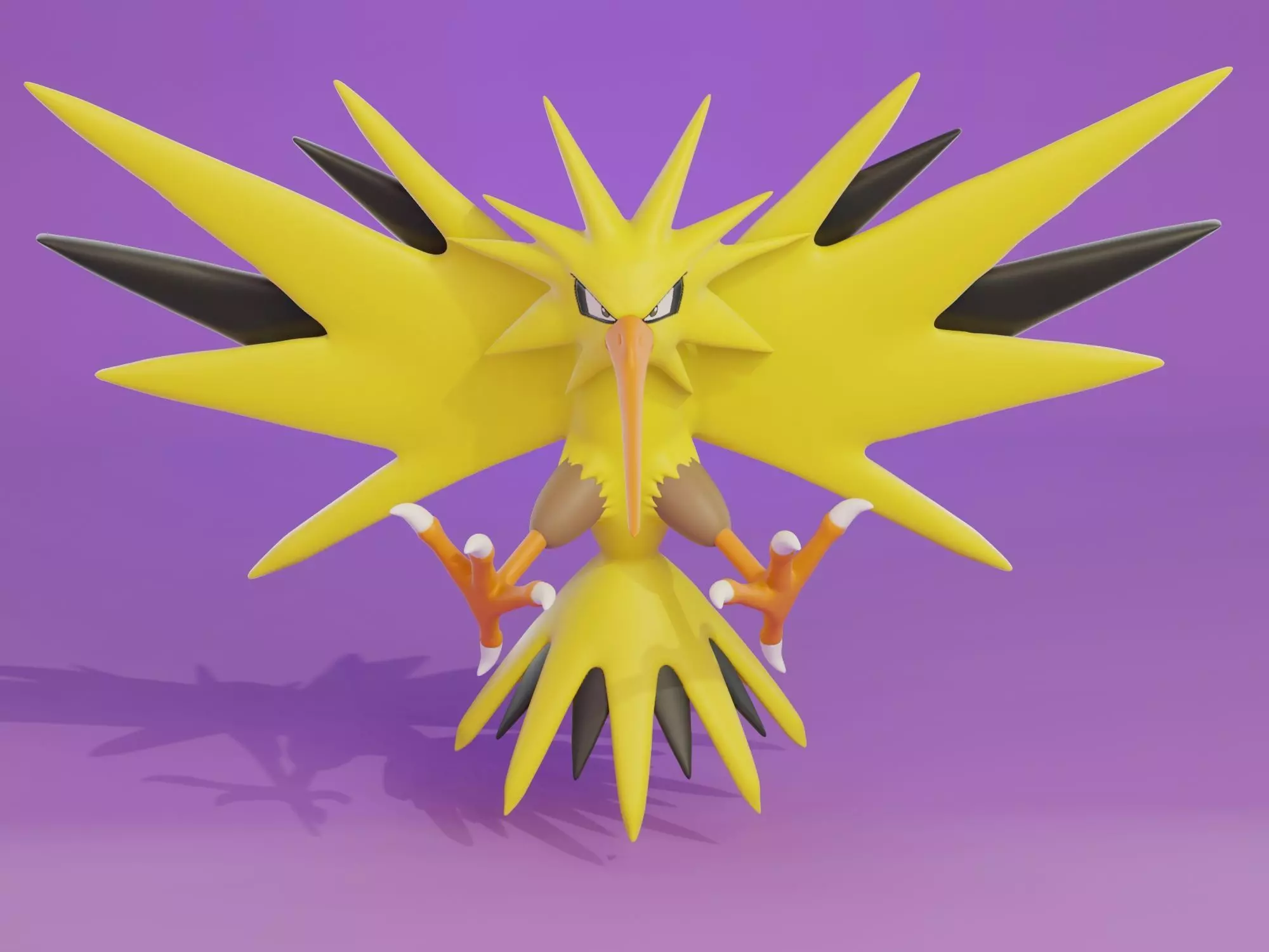 pokemon zapdos 3D print model_0