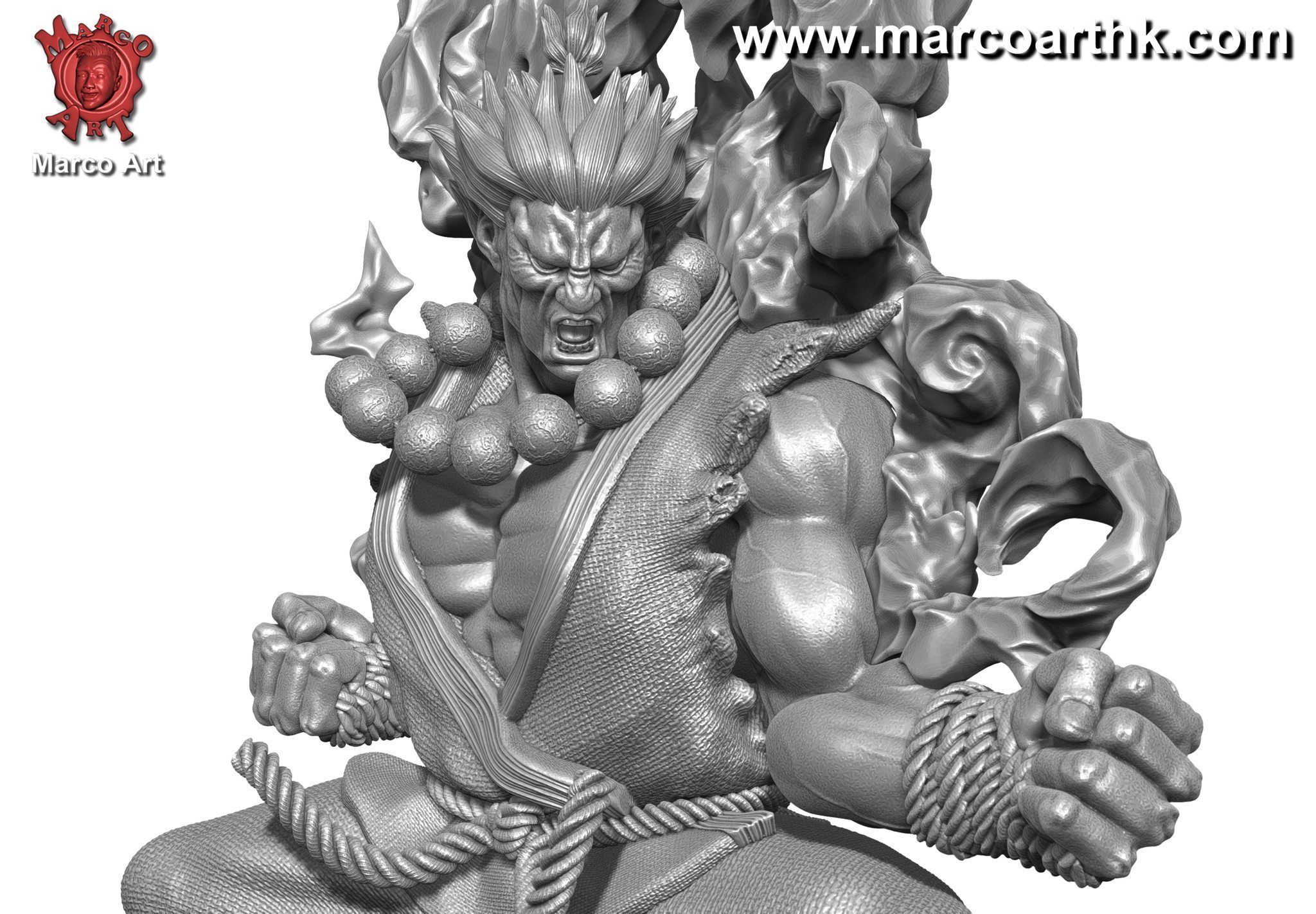 Gouki stl file 3D print model_1