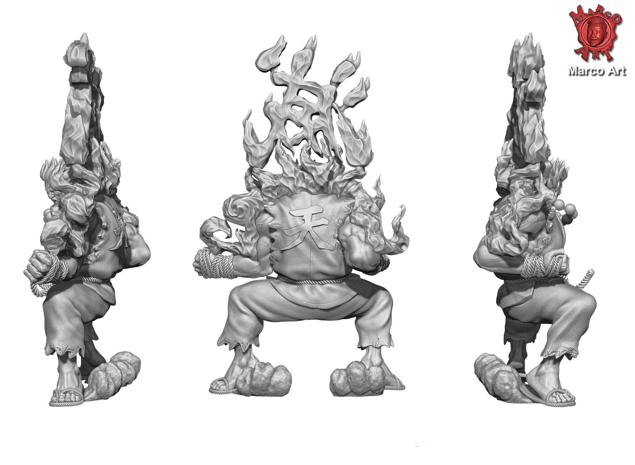 Gouki stl file 3D print model_4
