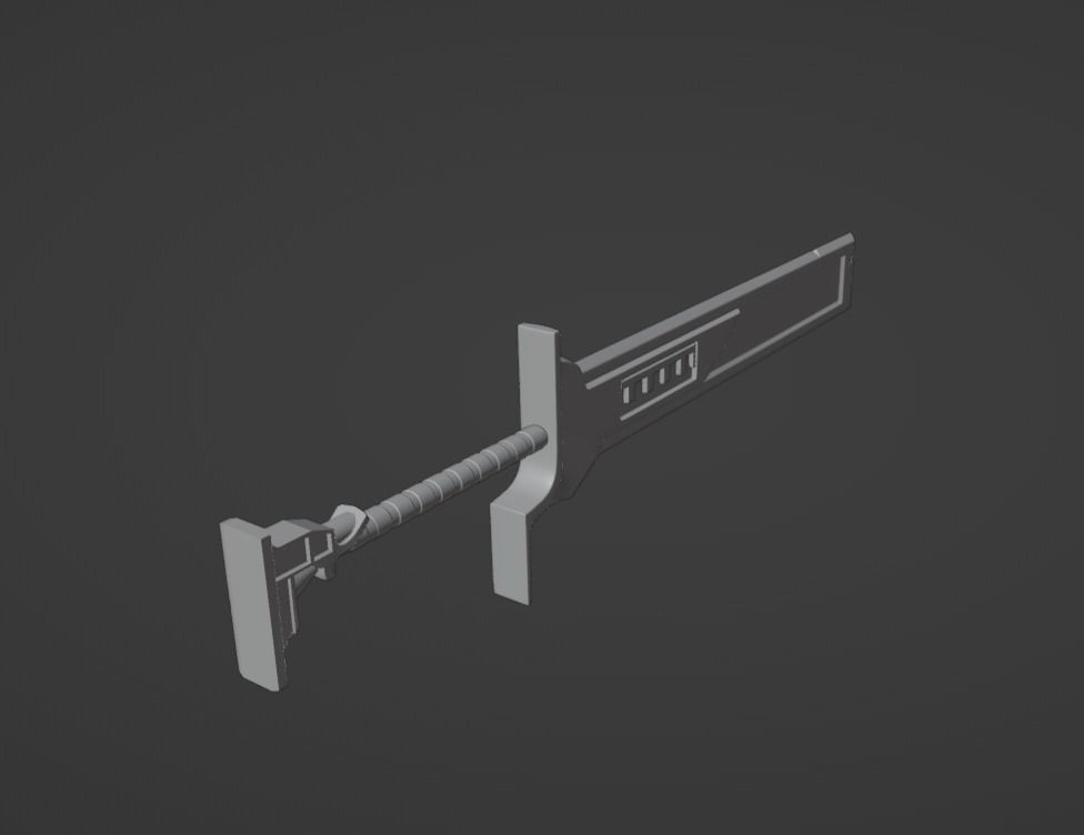 Kotal Kahn sword Bloody Sunrise Macana 3D print model_14