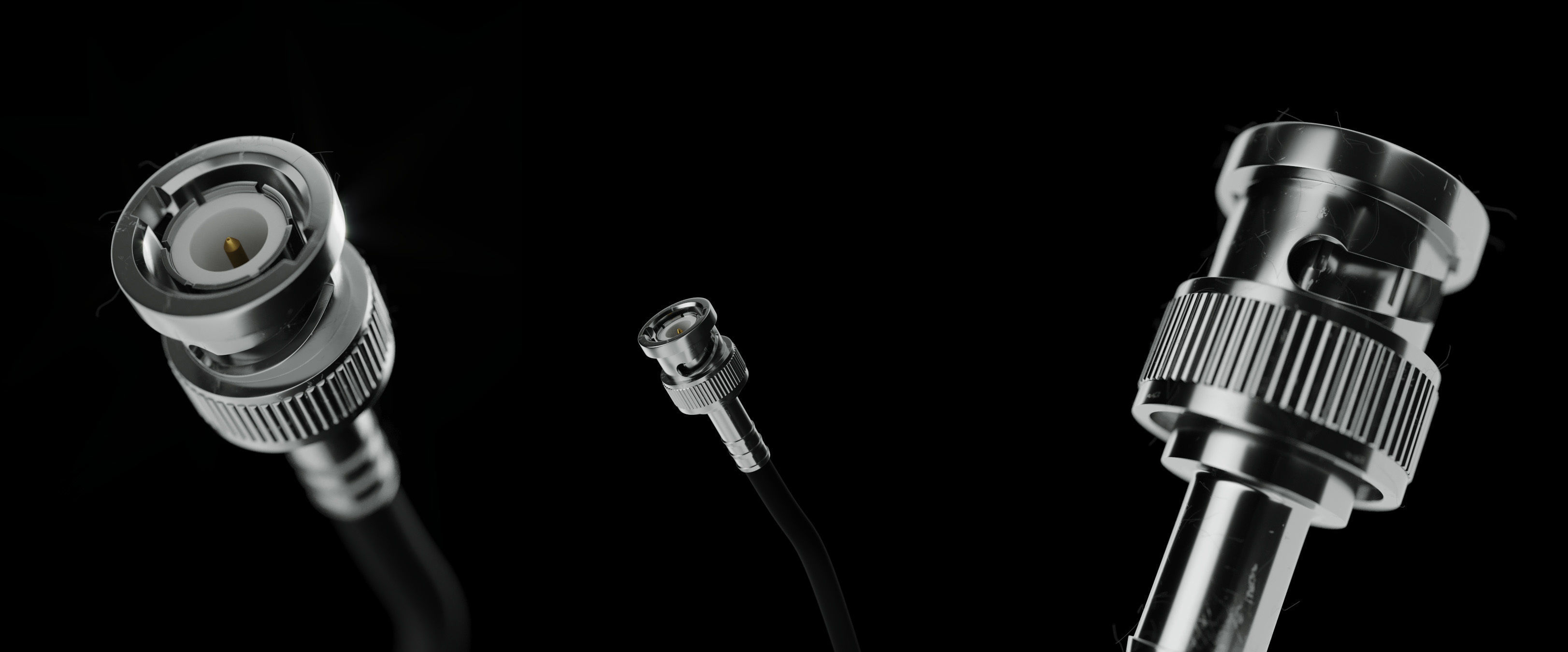 Cable Plugs Essentials 3D Model Collection_16