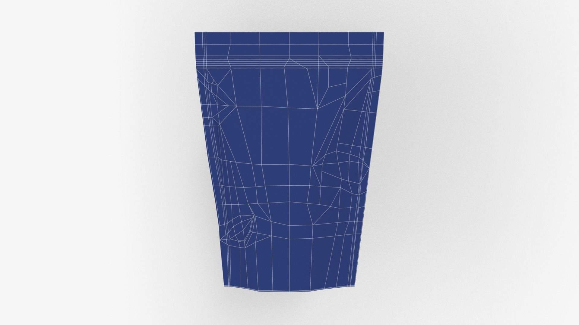 Aluminium Stand Up Pouch 3D model_8