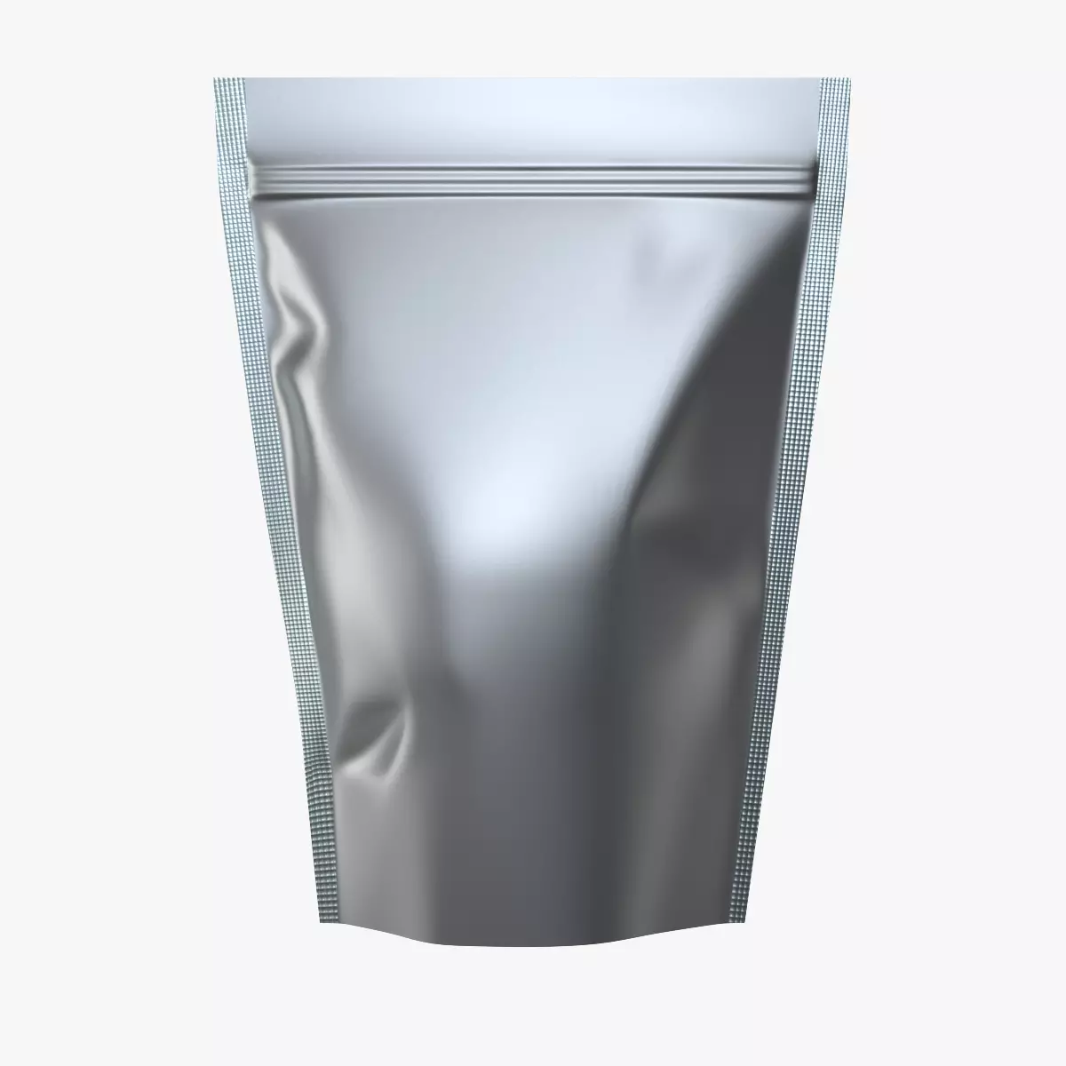 Aluminium Stand Up Pouch 3D model_0