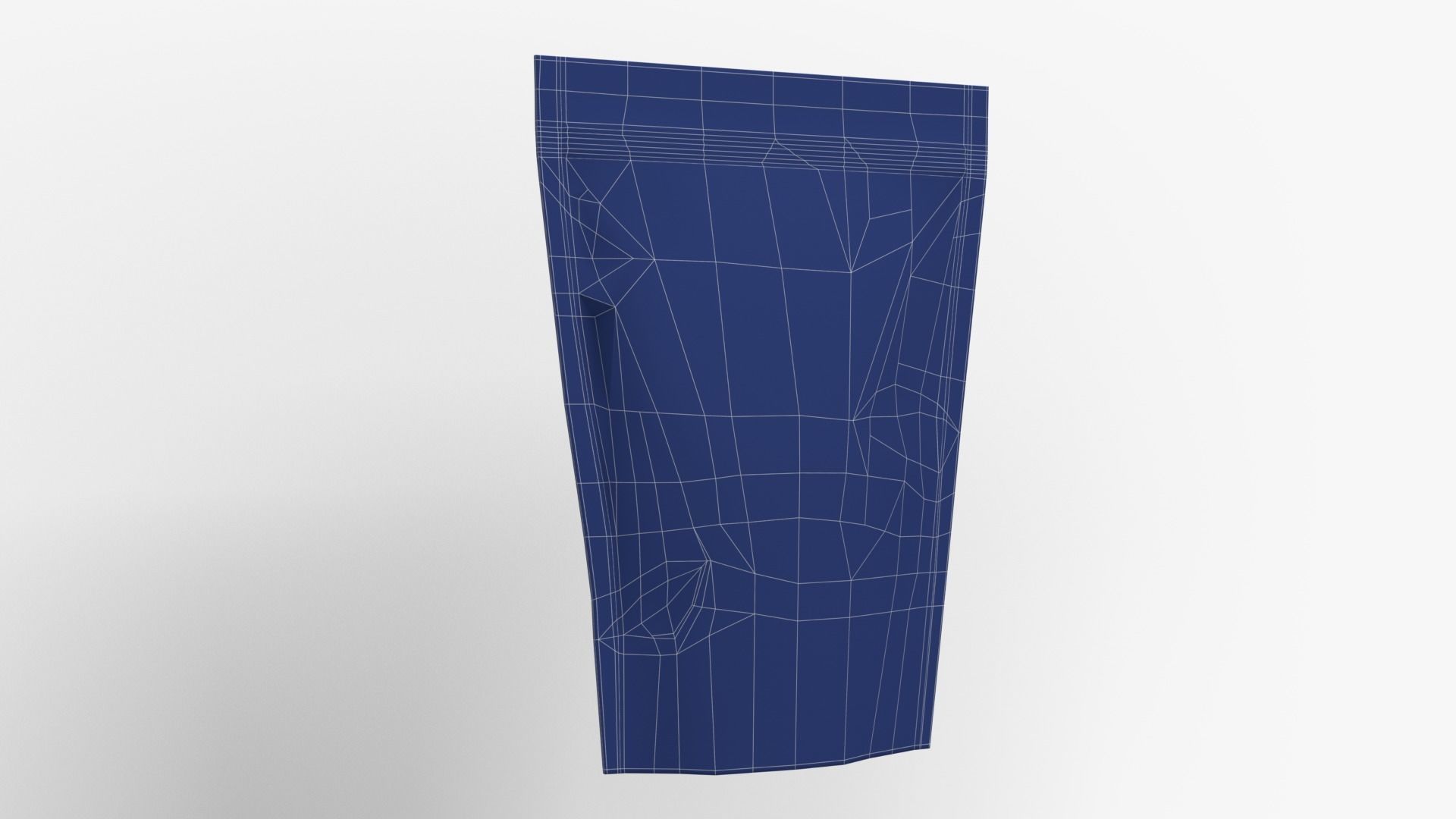 Aluminium Stand Up Pouch 3D model_16